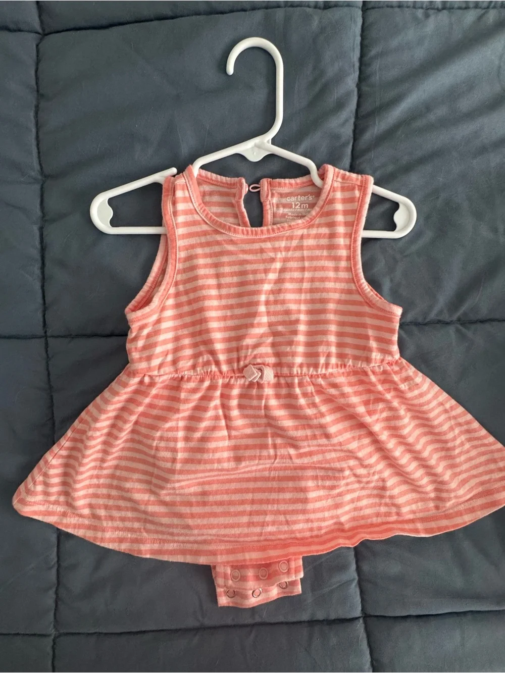 Carters sleeveless striped